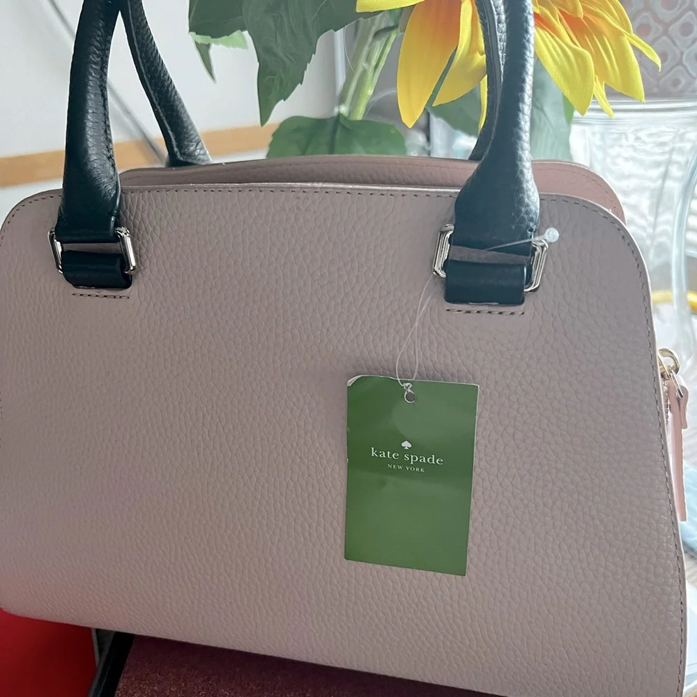 🌹 NWT ~ Authentic PEBBLED LEATHER.                                🌹 BLUSH PINK - Picture 7 of 11